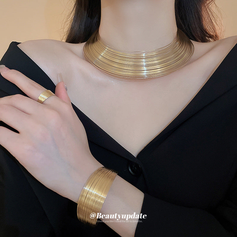 Metal Geometric Set