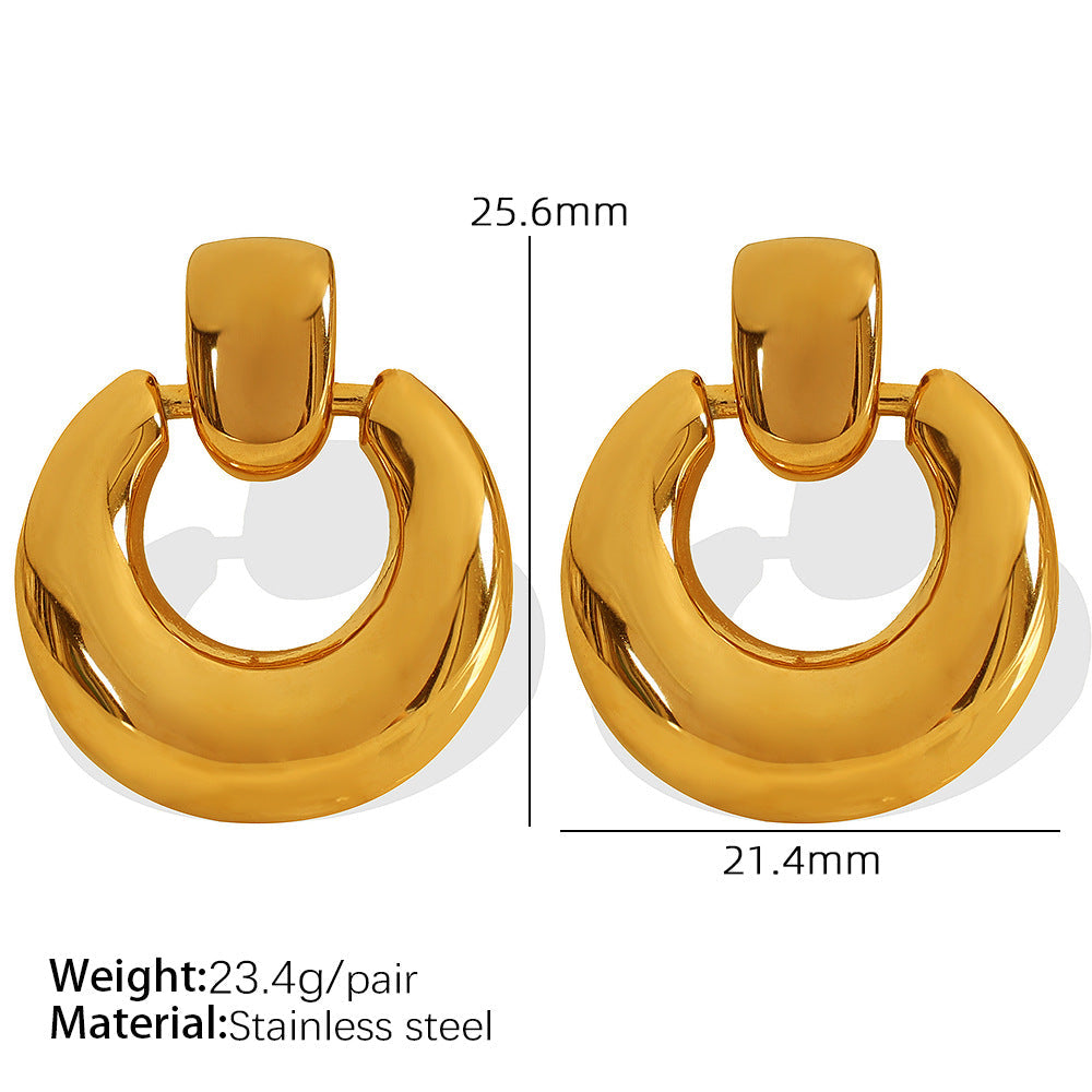 Retro High-end Earrings Set