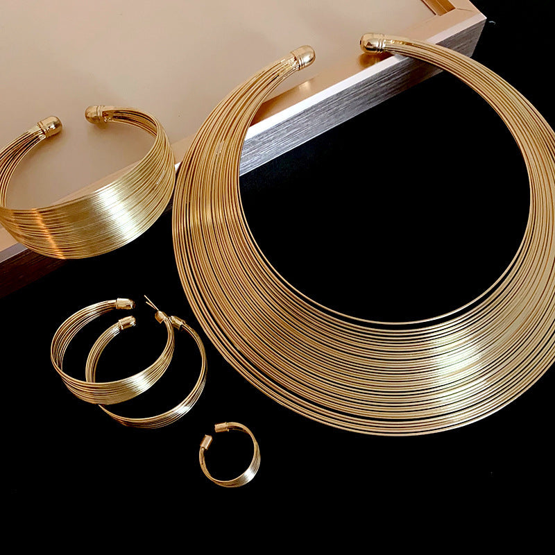 Metal Geometric Set